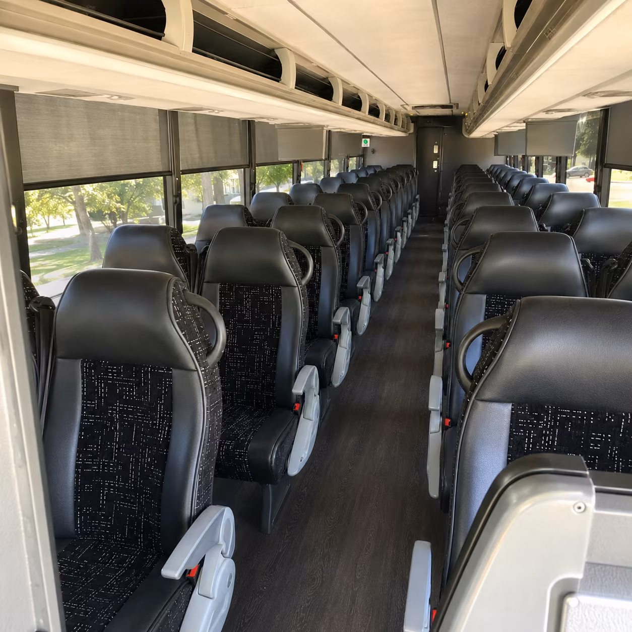 yakima charter bus interior