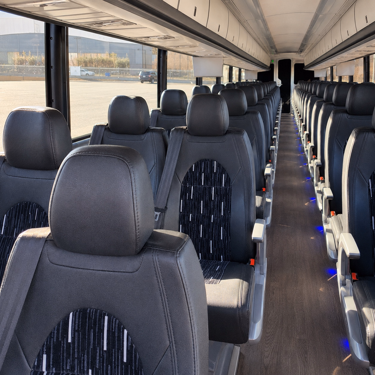 yakima sporting event transportation onboard seating