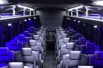 Yakima Charter Bus Interior